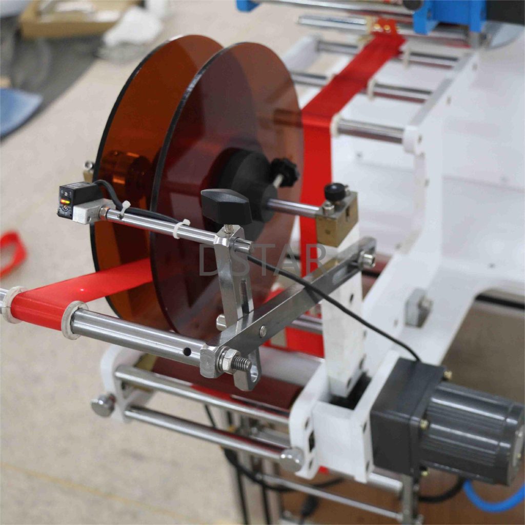 Automatic satin ribbon hot stamping machine