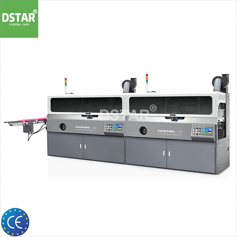 Automatic baby feeder screen printing machine