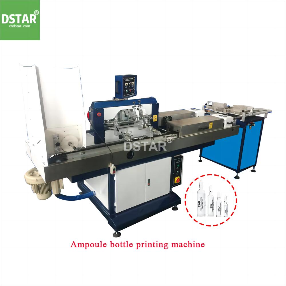 Automatic medical ampoule screen printing machine