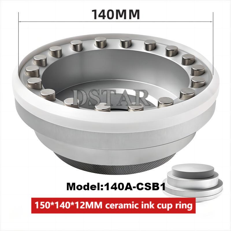 140mm ink cup for pad printing machine aluminum ink cup for sale