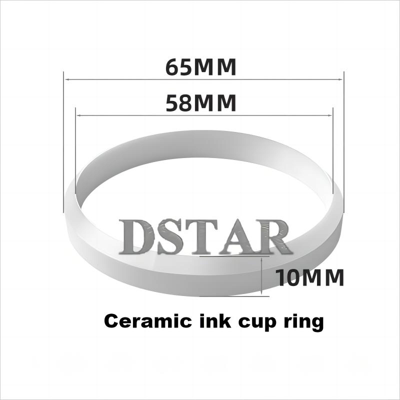 58mm Ink Cup for Pad Printing Machine Plastic Ink Cup with Ceramic Ring