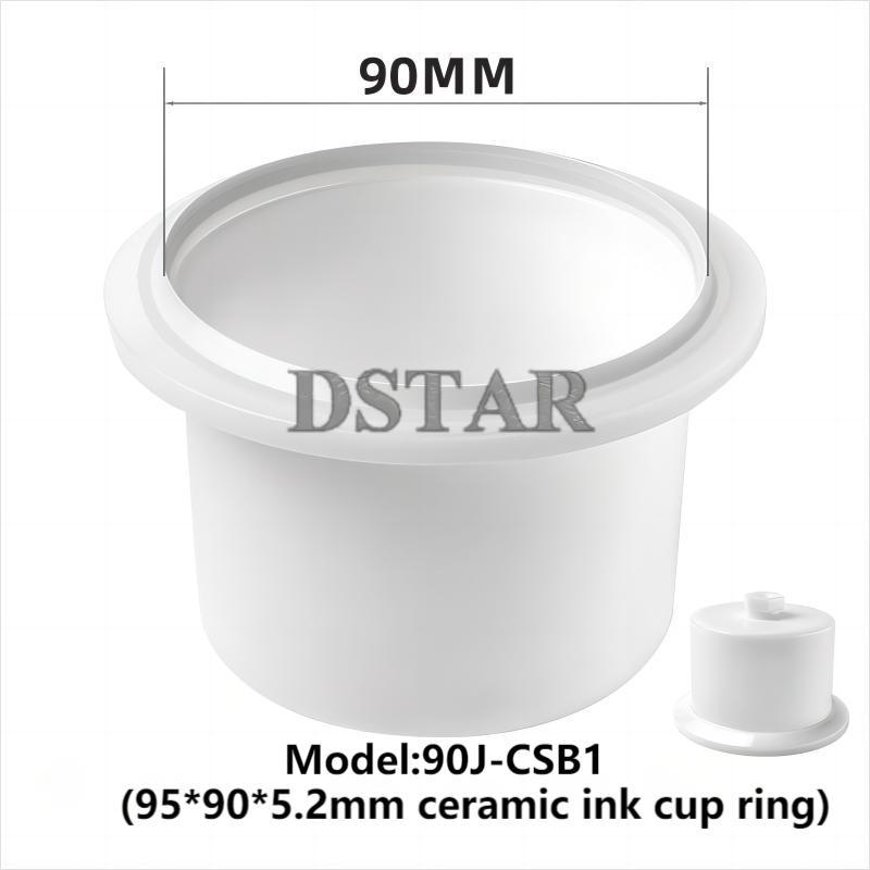Plastic Ink Cup 90MM Ink Cup For Pad Printer Machine