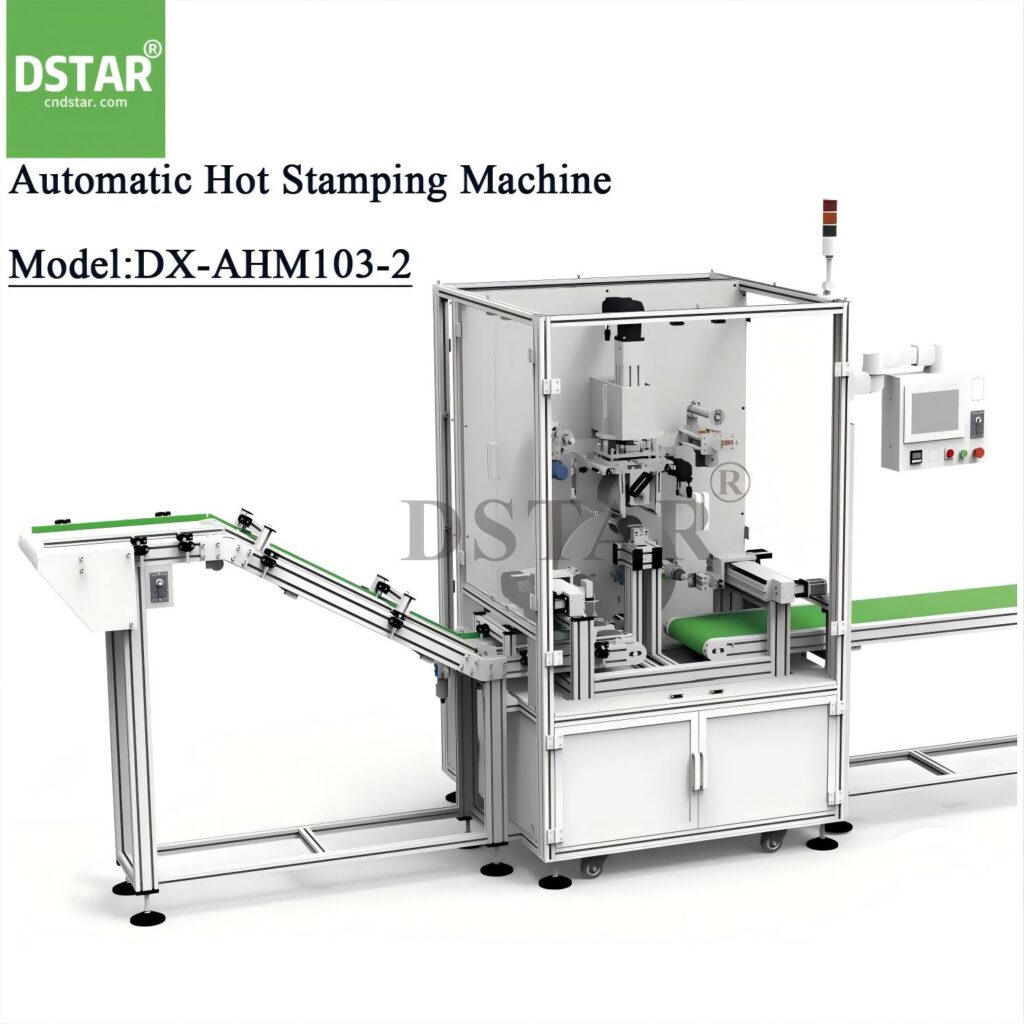 Full Automatic Hot Foil Stamping Machine For Plastic Cover Rim