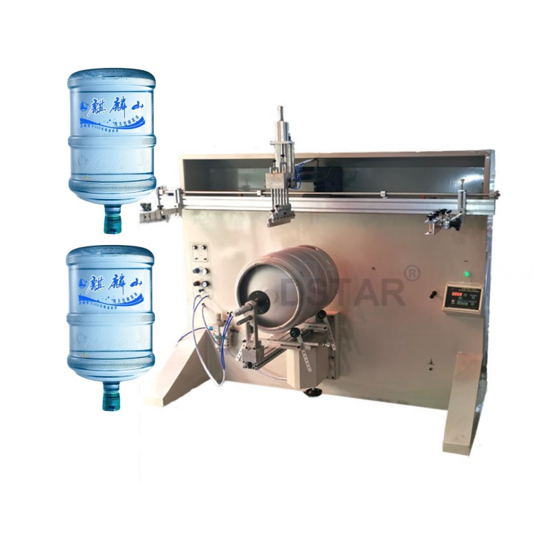 Water Dispenser Bucket Screen Printing Machine Bottle Serigraph Printing Machine